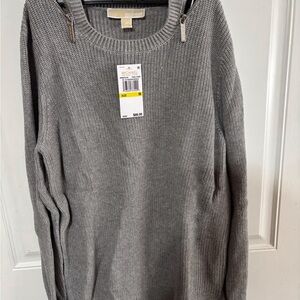 Michael Kors Charcoal Crewneck Sweater for women
